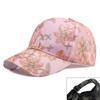 Gorra de Béisbol Estilo Étnico Estampado de Primavera y Otoño para Mujer Gorra de Mezclilla Lavada Protector Solar para Exterior para Mujer Sombrero de Sol de Moda para Mujer
