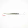 Chave de Fenda de Brinquedo Manual 3.0mm em Forma de Cruz Transparente de Cristal Chave de Fenda de Ponta Chata Magnética com Magnetismo