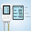 Medidor de Suelo de Doble Sonda, Pantalla Digital de pH, Acidez y Alcalinidad de Alta Precisión, Medidor de Humedad del Suelo para Jardinería y Cultivo de Plantas en Maceta
