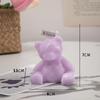 Diamante Urso Dos Desenhos Animados Aromaterapia Vela Criativa Acompanhando Presente ins Estilo Criativo Decoração De Casa Fragrância Presente De Casamento