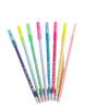 Capa protetora para lápis em cores vibrantes, ideal para crianças do ensino fundamental. Extensor de tampa para caneta. Material escolar para alunos do ensino fundamental.