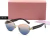 Nuevas Gafas de Sol Europeas Americanas Gafas Ojo de Gato Gafas de Sol de Moda Gafas de Sol Transfronterizas Miao Jia Comercio Exterior Mayorista 2608