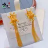 Brincos de Franja Estilo Francês Vintage com um Sofisticado Design de Lanterna de Palácio, Versáteis Novos Brincos Estilo Chinês para Mulheres