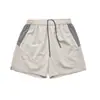 Liquidação, Sem Trocas ou Devoluções, Shorts Esportivos Leves, Frescos, Elásticos, Respiráveis, de Secagem Rápida, Estilo Montanha para Acampamento e Caminhada, Color Block