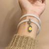 Pulseira de Vidro Atacado Nó Plano Tecido Pingente Ping An Joy Pulseira Jingle Antiga Hanfu com Pulseira de Fada