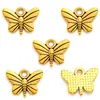Acessórios de joias diy vintage borboleta liga artesanato feito à mão pingente direto da fábrica 15 * 12MM D249