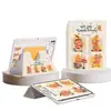Case Protetor Retro 720 graus Adequado para Tablet Apple iPad 11 conjuntos air8/7/6 rotativo 13 polegadas verde mini1