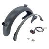 Adecuado para guardabarros trasero de scooter Max G30 impermeable y a prueba de barro, conjunto de guardabarros trasero de scooter Max G30