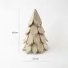 Vendas de Fábrica Decorações de Árvore de Natal Artesanais de Madeira Enfeites Casa Pousada Atmosfera de Feriado Construção de Cena