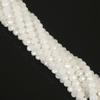 Cerca de 125 peças de 1 4mm de vidro roda de cristal contas planas contas feitas à mão diy frisado brincos de pulseira acessórios cross-border venda quente