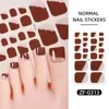 Verano Zhengxiang nuevo película de esmalte de uñas pegatinas para uñas de los pies bronceado polvo de cebolla ola linda chica pegatinas para uñas de los dedos del pie