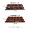 Hemisfério mousse molde de cozimento molde redondo de silicone molde de chocolate pudim de arroz bola de gelo bandeja de bolo epóxi molde