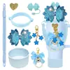Botella de Agua Térmica Stanley Tapón Antipolvo Taza con Popote Tapa de Taza Correa de Mano Cordón para Botella de Agua Múltiples Estilos Versátiles Set