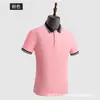 Atacado de fábrica macacão camiseta manga curta camiseta masculina e feminina macacão de hotel impressão bordado camiseta polo impressão log