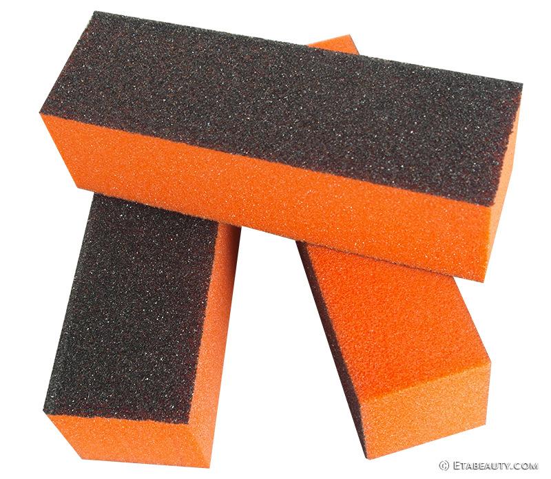 美甲海绵抛 美甲磨砂条 美甲纱条 擦银棒批发