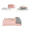 Juego de ropa de cama individual de tres piezas para dormitorio universitario de algodón, completo con edredón, relleno de edredón, funda de edredón de algodón puro y juego de sábanas de seis piezas