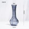 Vasos de Vidro Atacado, Coloridos, Simples, Transparentes, Arranjo de Flores, Cultivo em Água, Sala de Estar, Decoração de Mesa de Jantar, Enfeites Criativos, Flores Frescas