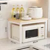 Estante de Almacenamiento de Cocina Estante de Almacenamiento de Múltiples Niveles Encimera Multifuncional Estante de Almacenamiento para Microondas y Olla Arrocera de Cocina