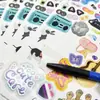 Pegatinas de Dibujos Animados Anime Cortadas a Medida Vinilo Personalizado Impermeable Duradero Estampado en Caliente Laptop Manualidades Cera