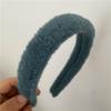 Diademas de Peluche Coloridas, Estilo Dulce de Niña para Salir, Combinadas con Pinzas para el Cabello, Diademas de Tela a la Moda, Rebajas de Invierno