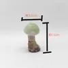 [Atacado Pequeno] Artesanato de Cerâmica Cogumelo Multicor Esmaltado Decoração de Bonsai Decoração de Jardim e Gramado