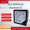 Amperímetro CA 6L2-A 6L2-20A/20Ma30A/15Ma50A/25Ma Transformador Miniatura Tipo Ponteiro