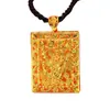 Joias Banhadas a Ouro de Cobre Puro Ouro de Areia do Vietnã Imitação de Ouro Pingente Fallon Antigo Estilo de Vida Guan Gong Pendurado