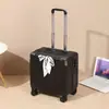 Mala Pequena Personalizada 18 polegadas Bagagem de Mão Mala de Viagem Leve para Estudantes Mala com Cadeado de Senha Mala de Rodinhas Bagagem em Atacado