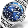Nuevo Reloj de Hombre Impermeable Luminoso de Calendario Único, Estilo Submarinero Verde, Moda de Negocios, Influencer de Tiktok, Dropshipping Disponible