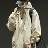 Jaqueta Masculina Nova 2024 para Uso Externo Primavera e Outono Marca da Moda Versátil Roupa de Trabalho Jaqueta Cool Jaqueta de Moda Masculina