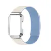 Adequado para Huawei Band 11 Estrutura de Metal Huawei Band 11 Madeira Nublada com Grão de Madeira Pulseira de Relógio de Silicone Magnética Bicolor