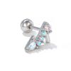 Pendientes con forma de oreja de animal, novedosos y novedosos, con diseño de nicho para uñas, piercings transfronterizos, venta al por mayor