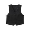 Traje Europeo y Americano Cinturón Nuevo Viaje Cuello en V Sin Mangas Chaleco Chaleco 2010775 Pantalones de Pierna Ancha de Cintura Alta 1255506