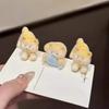Lindo Gatito Comiendo Pescado Dibujo Animado Pinza para el Cabello 2025 Nuevo Dulce Niña Corazón Flequillo Lateral Pinza para el Cabello Accesorios para el Cabello
