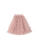 Frete Grátis Roupa Infantil Meninas Verão Saia Bolo Menina Bebê Cor Sólida Doce Saia Longa Saia de Renda Princesa Infantil Meia Saia