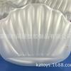 Fábrica en stock agua PVC inflable concha de abanico flotador borde color plata concha de abanico soporte sofá inflable