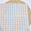 Algodón Puro Doble Capa Gasa Lisa Muselina Ropa de Bebé Gasa de Bebé Dibujos Animados Ropa Infantil Pijamas Tiras de Tela Estampado Floral