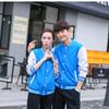 Outono e Inverno roupas para pais e filhos suéter de uniforme de beisebol com forro de fleece uniforme de trabalho de campus para turma uniforme para casais impressão DIY de logotipo e imagem
