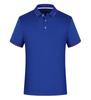 Camiseta polo de manga corta con solapa de secado rápido, personalizada, con logotipo impreso, para verano, para publicidad grupal, cultural y empresarial.