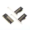Tarjeta adaptadora PCIE a M.2 NVME caja de disco duro de estado sólido m2 tarjeta de expansión SSD escritorio