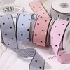 Acessórios de cabelo com laço de veludo em formato de coração, materiais para fazer tiara, roupas e decoração para casa.
