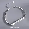Me dejaste completar pulsera de pareja un par de hombres y mujeres no se decolora un par de amor a larga distancia estudiantes pulsera con letras para enviar a su novia