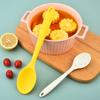 Utensilios de cocina de silicona Yangjiang, cuchara de silicona, cuchara doméstica para niños, cuchara pequeña, utensilios de cocina modernos y sencillos.