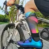 Calcetines profesionales para ciclismo de media caña para deportes en bicicleta para hombres y mujeres antideslizantes transpirables para deportes al aire libre calcetines de compresión transfronterizos