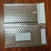 Bolsa de burbujas azul con película de espuma aluminizada azul y bolsa de embalaje exprés rígida, embalaje protector al por mayor