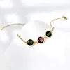 Pulseira de resina com flor seca e flor natural estilo floresta flor preservada espécime de flor seca design de nicho acessório de mão ajustável pequeno presente