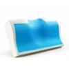Cross-border fabricantes travesseiro de memória lenta rebote pescoço proteção Home cervical pillow espaço algodão termostática atacado travesseiro de gel travesseiro