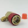Conector rápido de aire acondicionado para coche refrigeración R134A todo cobre ajustable aire acondicionado para coche herramienta de fluoruro para coche de nieve