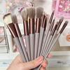 13 Pincéis de maquiagem Loose Paint Eye Shadow Beauty Makeup Quick-Drying Suit Super Soft Blush Portable New Fire