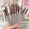 13 Pincéis de Maquiagem Espalhando Sombra de Olhos Maquiagem de Beleza Secagem Rápida Conjunto Super Macio Blush Portátil Novo Sucesso